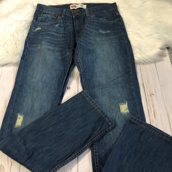 Levi’s 511 Slim Distressed Jeans Size 18 EUC - Picture 4 of 12